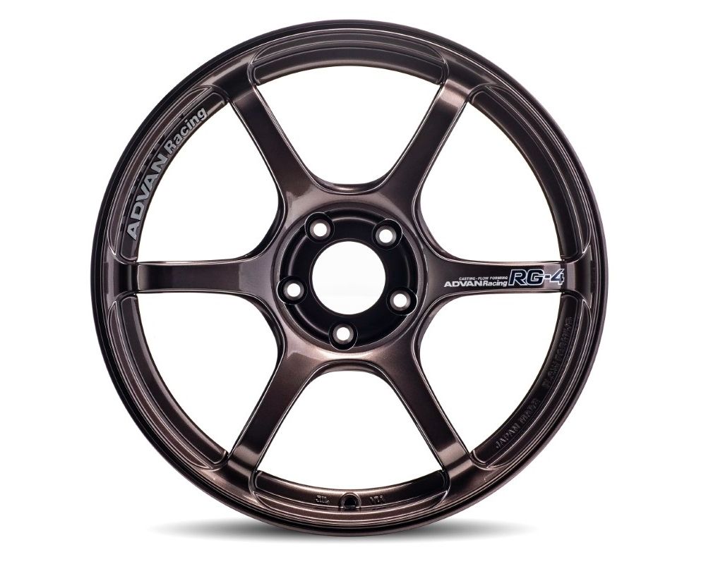Advan RG-4 Wheel 18x9.5 5x114.3 35mm Racing Copper Bronze- Set