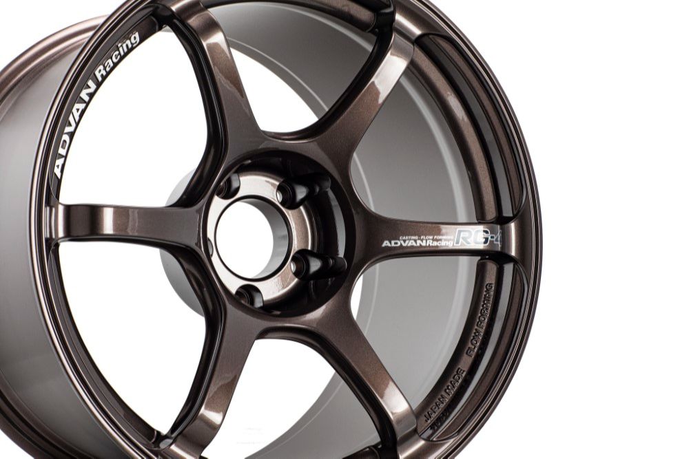 Advan RG-4 Wheel 18x9.5 5x114.3 35mm Racing Copper Bronze- Set