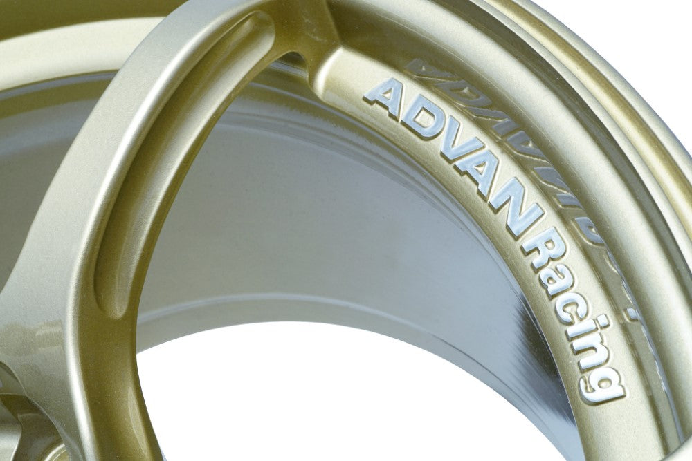 Advan RGIII Wheel 18x10.5 5x114.3 15mm Racing Gold Metallic- Set