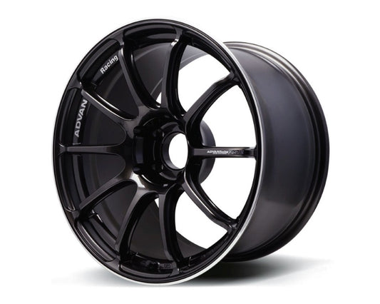 Advan RSIII Wheel 18x10.5 5x114.3 15mm Black Gunmetallic & Ring- set
