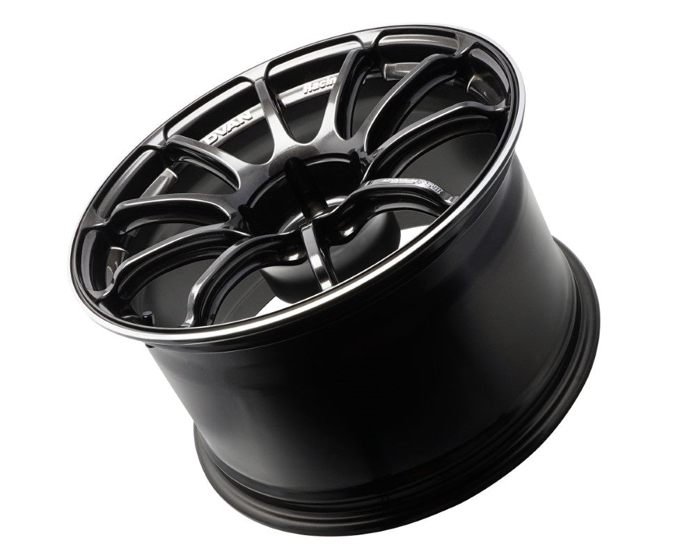 Advan RSIII Wheel 18x10.5 5x114.3 15mm Black Gunmetallic & Ring- set