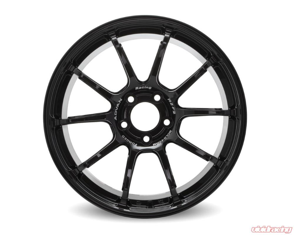 Advan RZ-F2 Wheel 18x10.5 5x114.3 15mm Racing Titanium Black- set