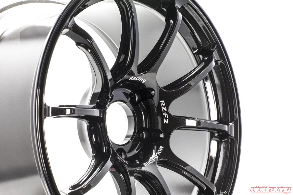 Advan RZ-F2 Wheel 18x10.5 5x114.3 15mm Racing Titanium Black- set