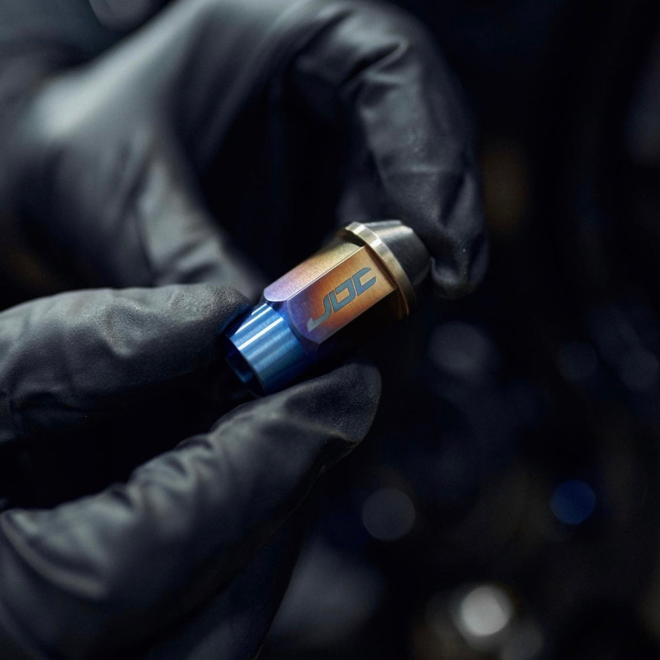 JDC Titanium Open-End Lug Nuts (Show)