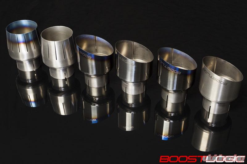 Boost Logic 4 Inch Exhaust System F16 Tips Nissan GT-R R35 2009-2021