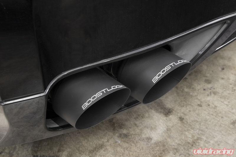 Boost Logic 4 Inch Exhaust System F16 Tips Nissan GT-R R35 2009-2021