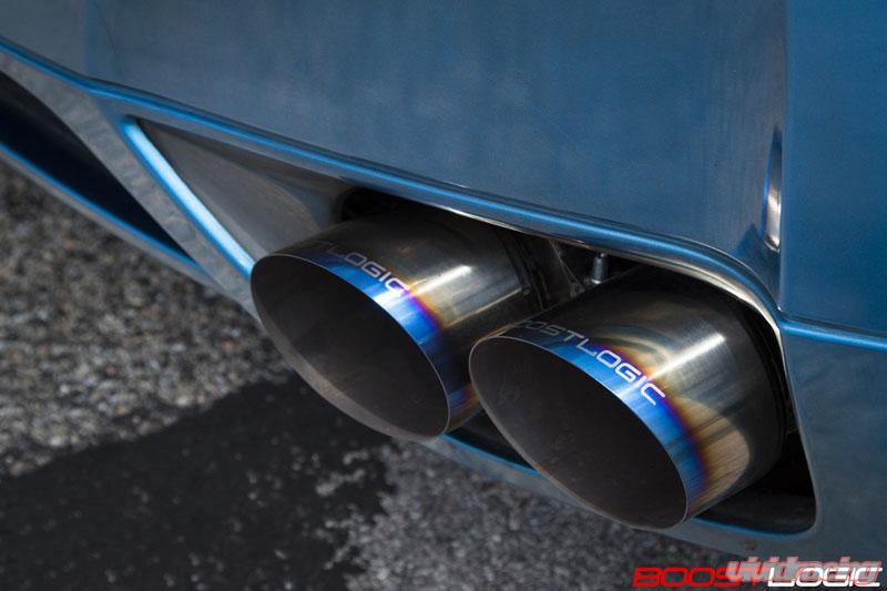 Boost Logic 4 Inch Exhaust System F16 Tips Nissan GT-R R35 2009-2021