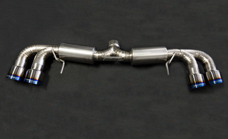 Boost Logic 4 Inch Exhaust System F16 Tips Nissan GT-R R35 2009-2021