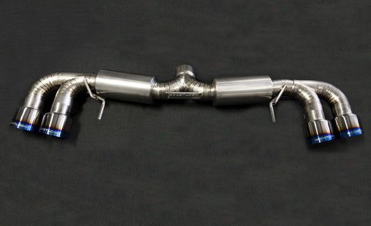 Boost Logic 4 Inch Exhaust System F16 Tips Nissan GT-R R35 2009-2021