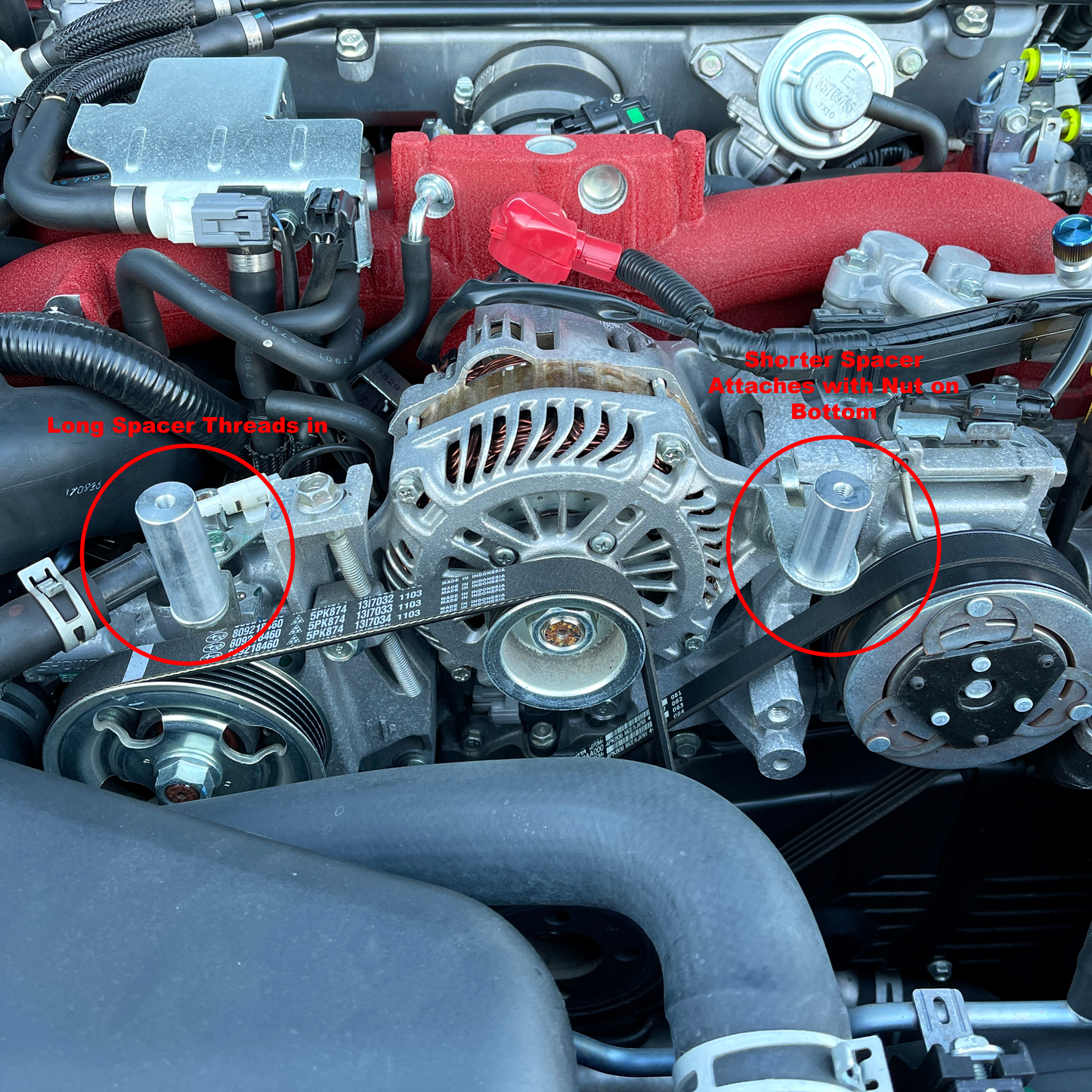 JDC Titanium Alternator Cover (02-14 WRX/04-21 STi)