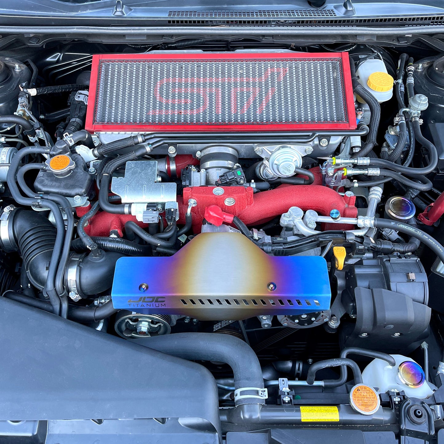 JDC Titanium Alternator Cover (02-14 WRX/04-21 STi)