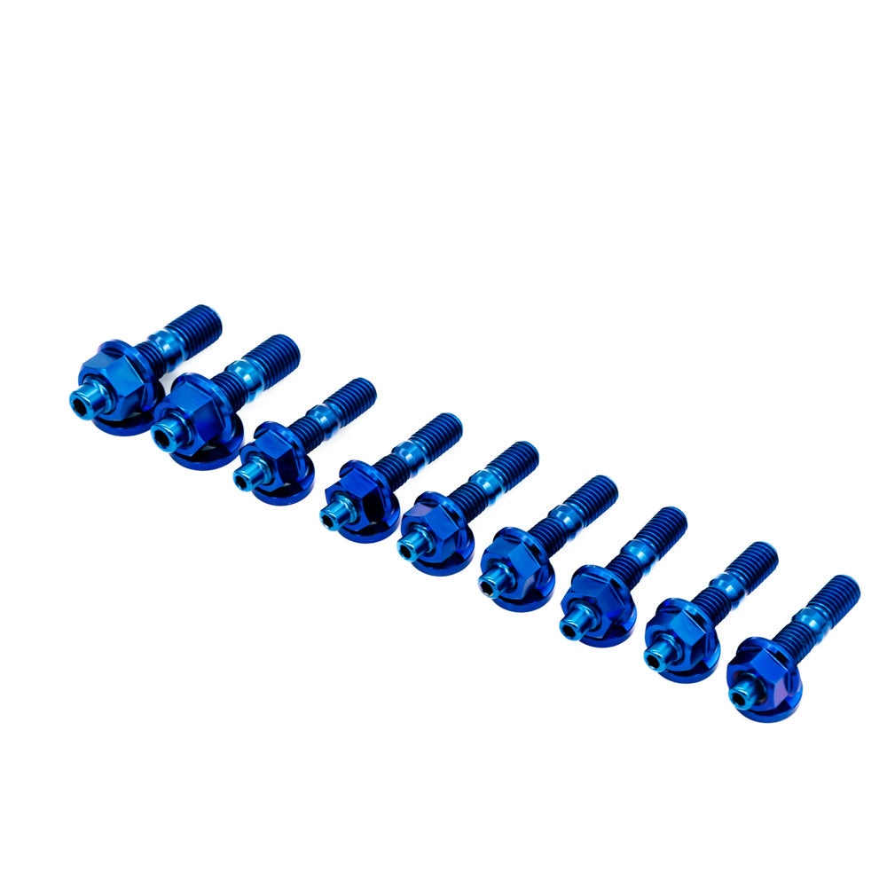 JDC Titanium Exhaust Manifold Stud Kit (Evo 4-9/ 2G DSM)