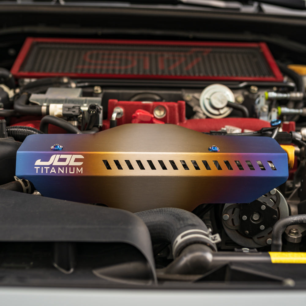 JDC Titanium Alternator Cover (02-14 WRX/04-21 STi)