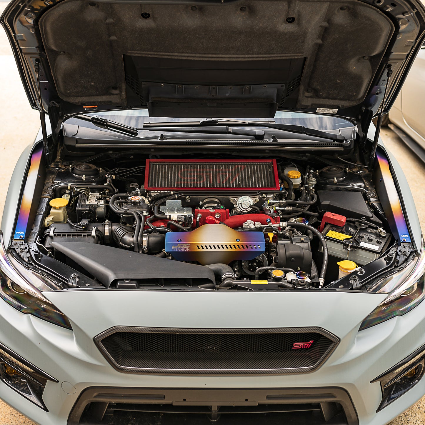 JDC Titanium Alternator Cover (02-14 WRX/04-21 STi)