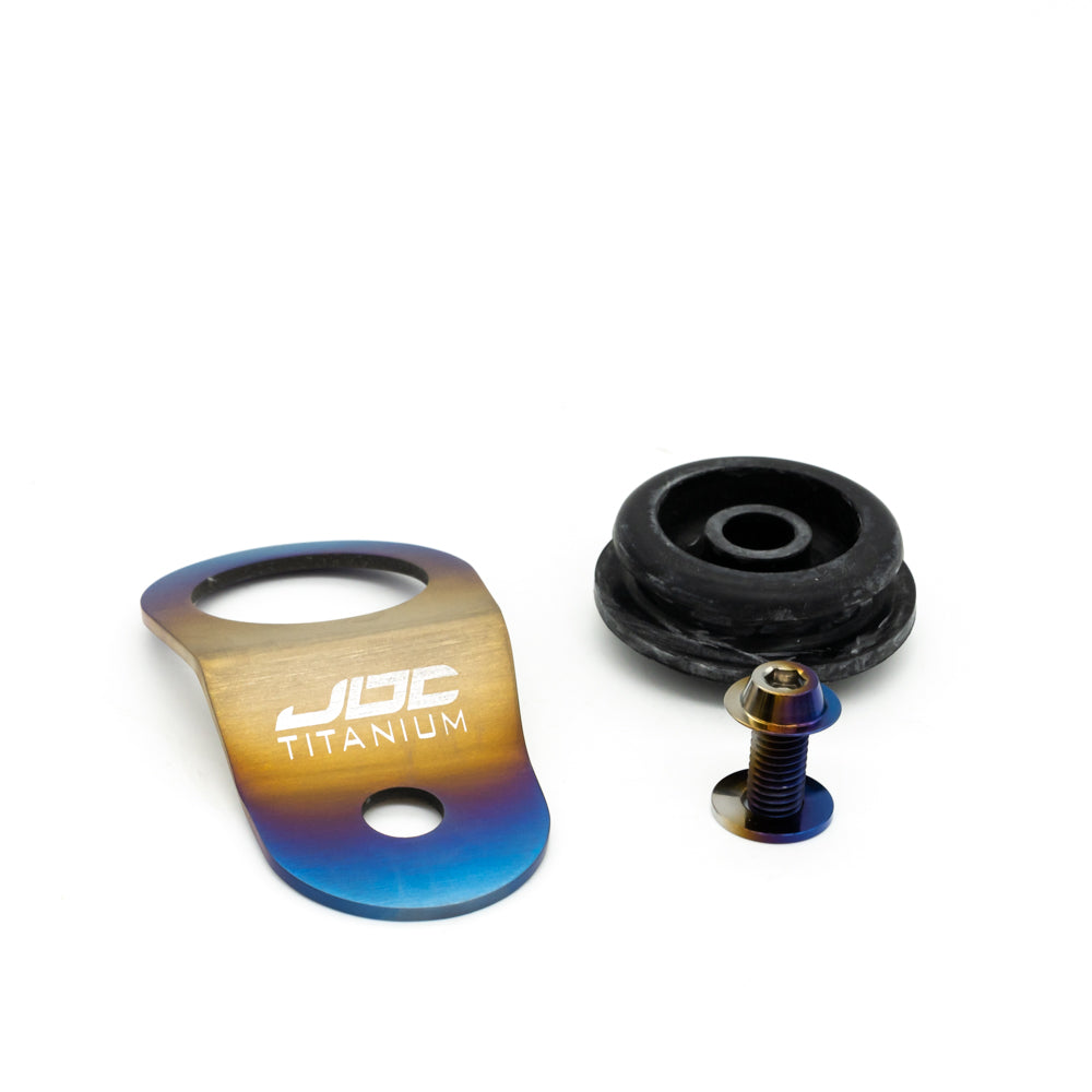 JDC Titanium Radiator Stay Bracket | Sold Individually (Evo 7/8/9)