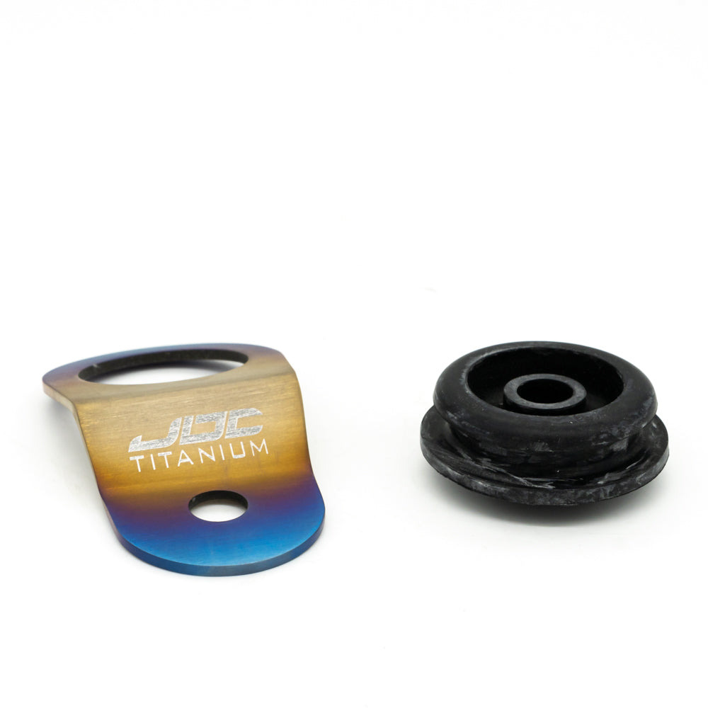 JDC Titanium Radiator Stay Bracket | Sold Individually (Evo 7/8/9)