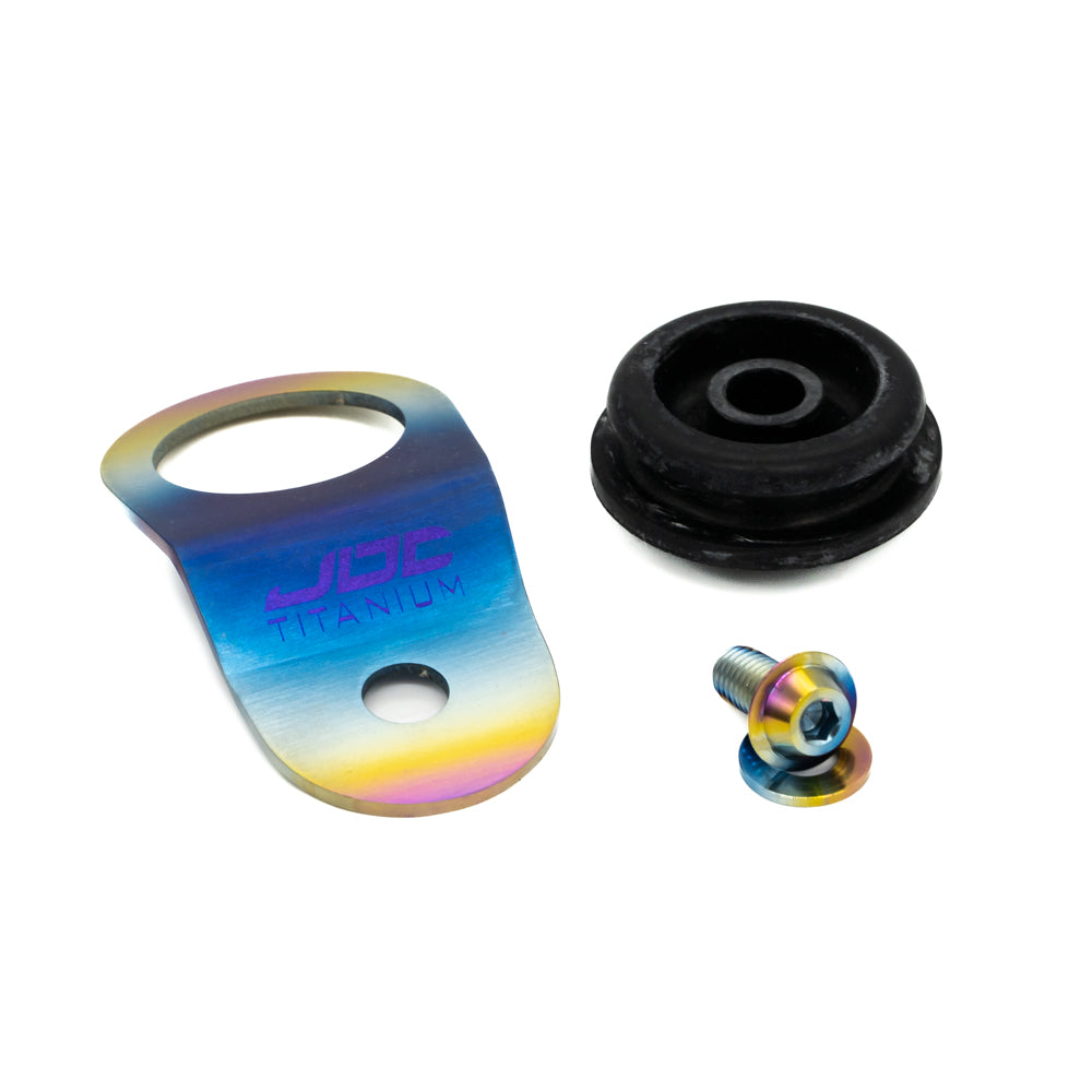 JDC Titanium Radiator Stay Bracket | Sold Individually (Evo 7/8/9)