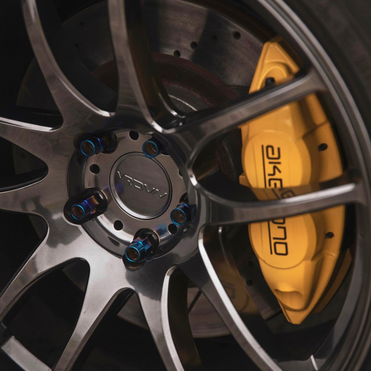 JDC Titanium Open-End Locking Lug Nuts (Universal)