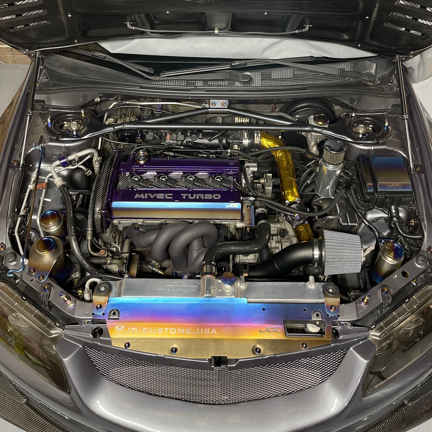 JDC Titanium ACD Reservoir Tank (Evo 8/9)