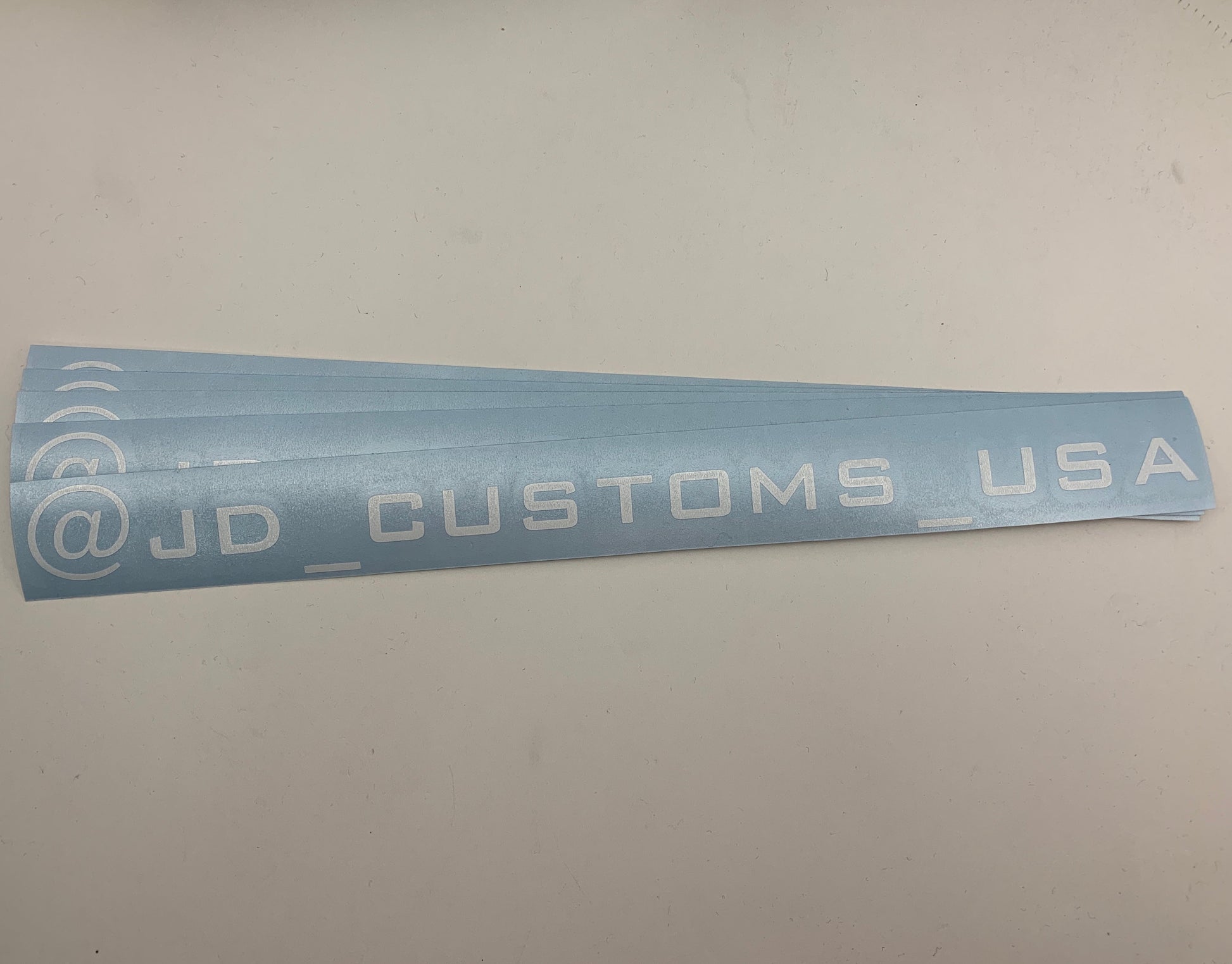 JDC Vinyl Instagram Sticker - JD Customs U.S.A