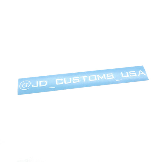 JDC Vinyl Instagram Sticker