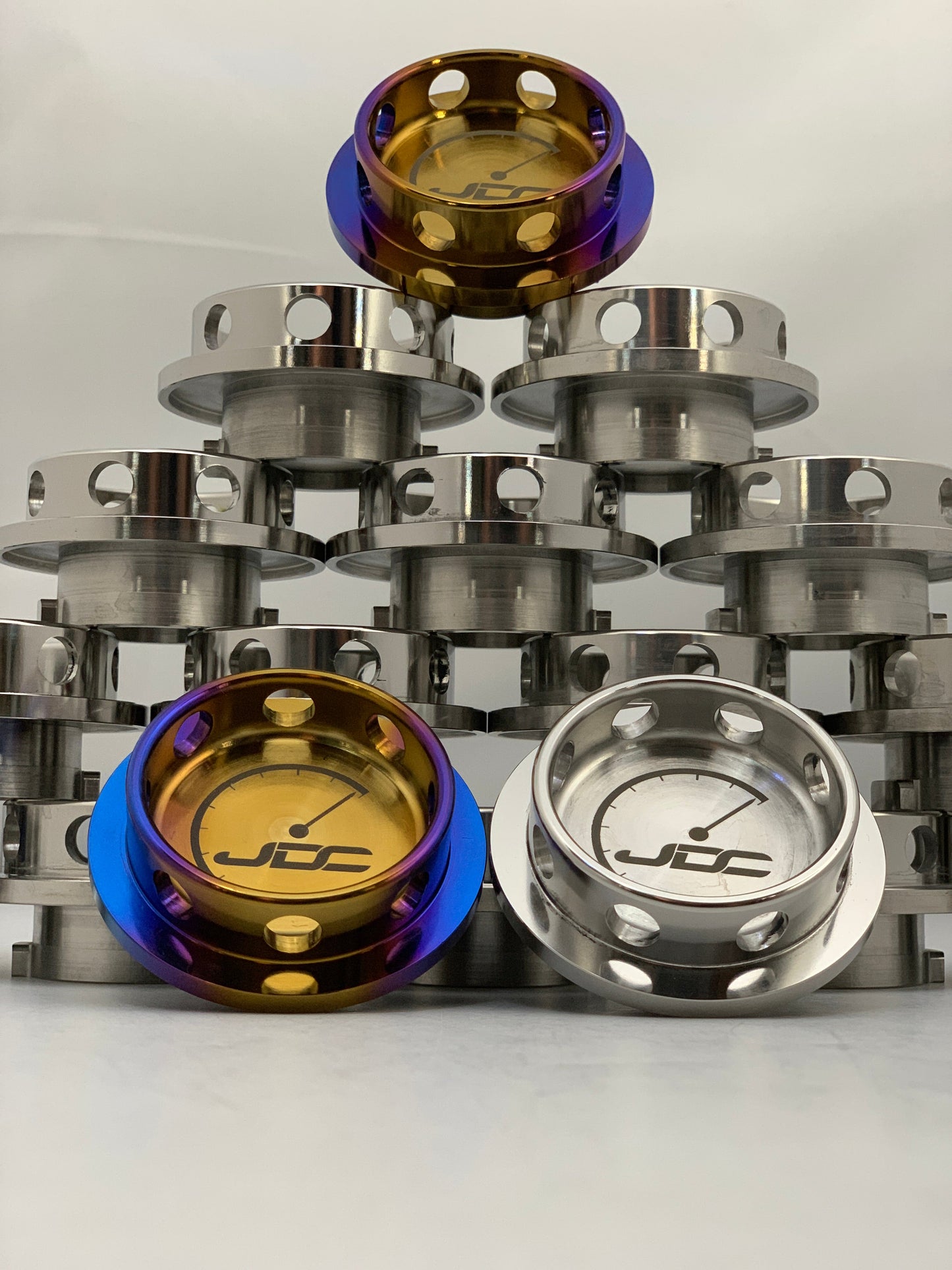 JDC Titanium Oil Cap (Evo 4-9) World's first titanium oil cap for Evo 4-9! - JD Customs U.S.A