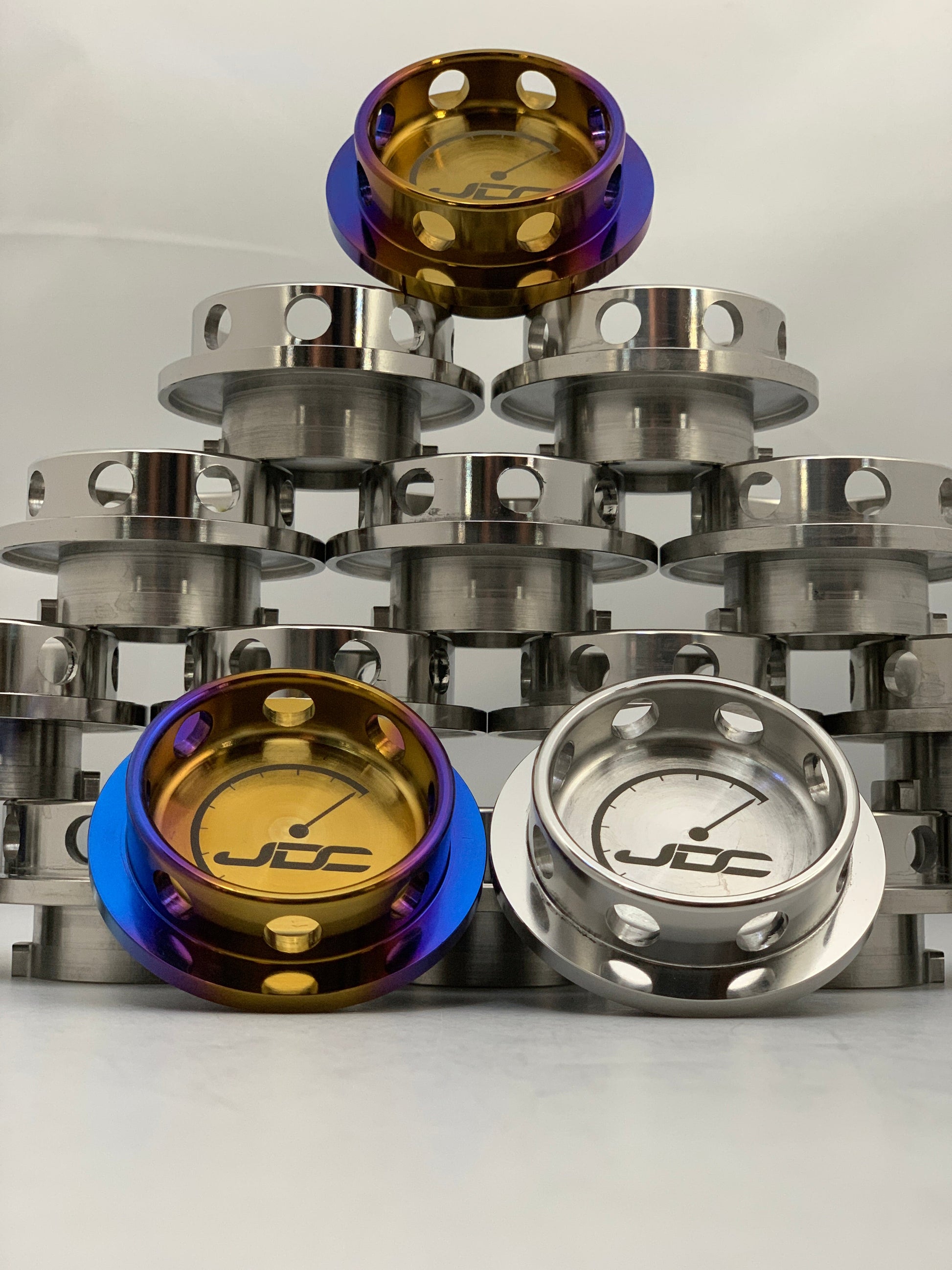 JDC Titanium Oil Cap (Evo 4-9) World's first titanium oil cap for Evo 4-9! - JD Customs U.S.A