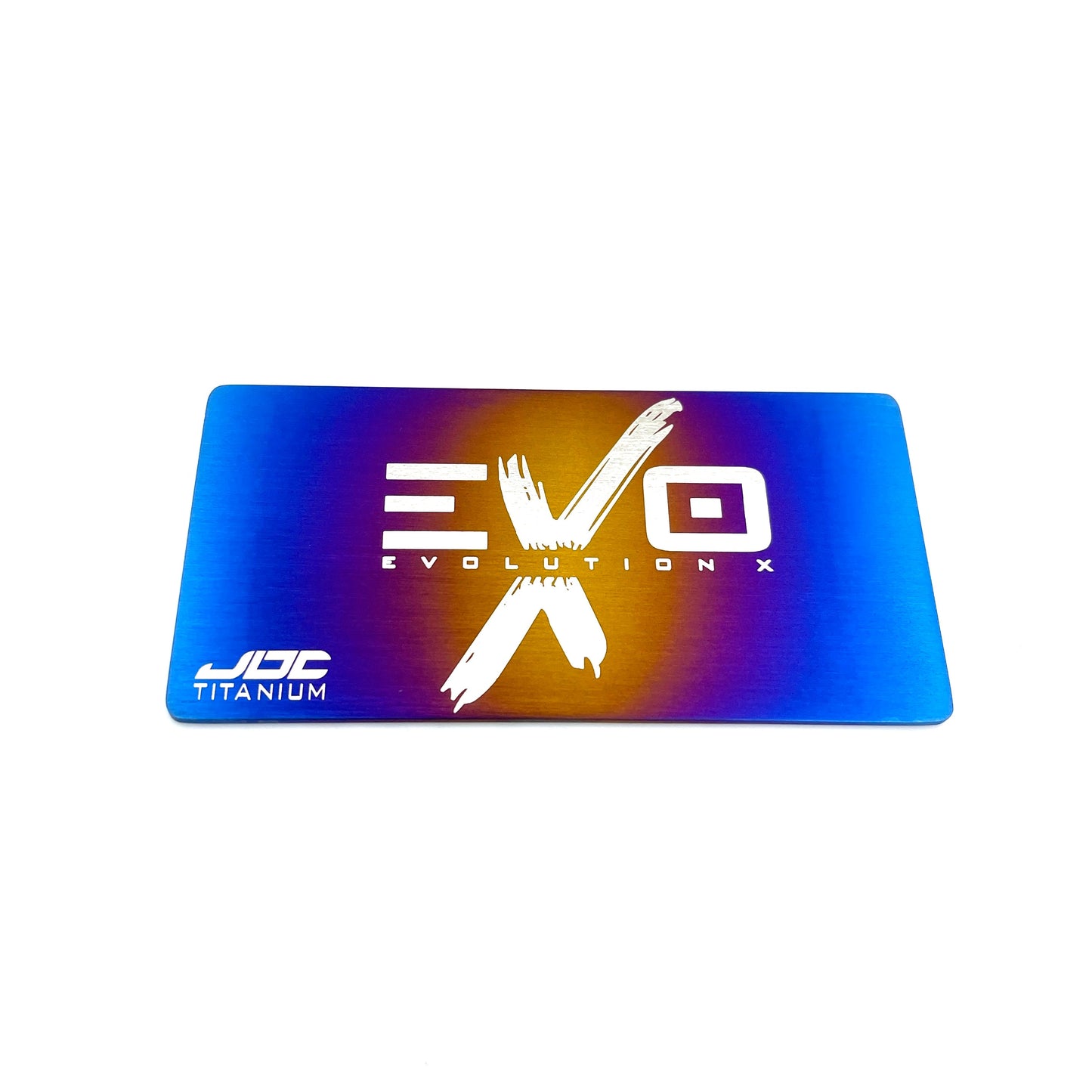 JDC Titanium Badge | 90mm x 45mm (Universal)