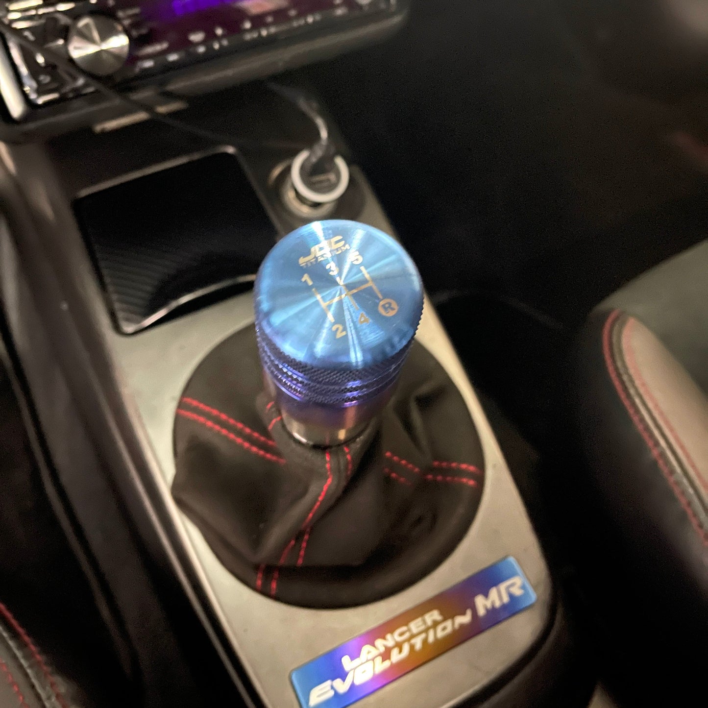 JDC Titanium Piston-Type Shift Knob (Universal)