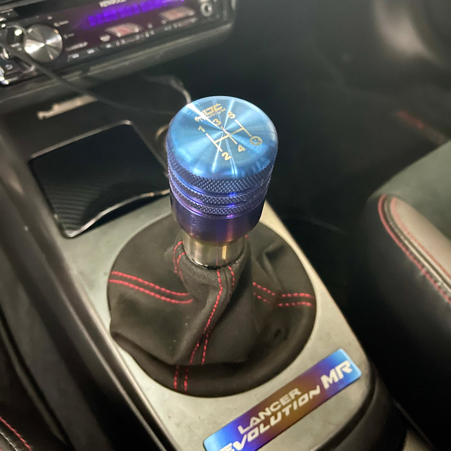 JDC Titanium Piston-Type Shift Knob (Universal)
