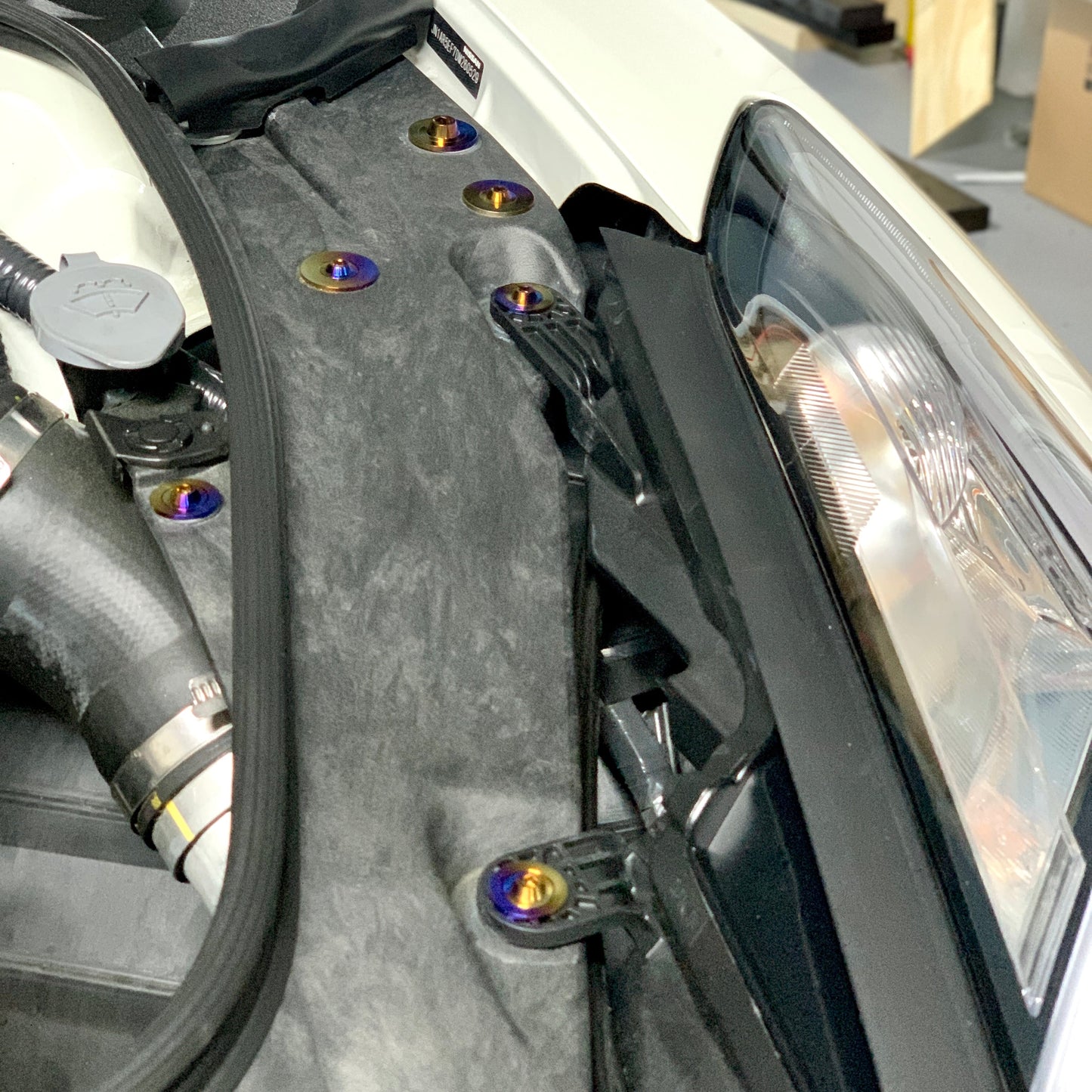 JDC Titanium Fender Hardware Replacement Kit (GT-R)