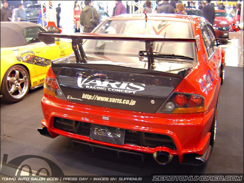 Varis '06 Super Taikyu Carbon Side Skirts With Under Section Mitsubishi Evo 2003-2005