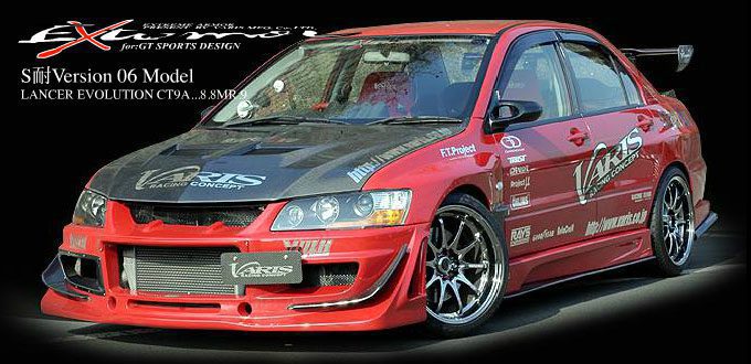 Varis '06 Super Taikyu Carbon Side Skirts With Under Section Mitsubishi Evo 2003-2005