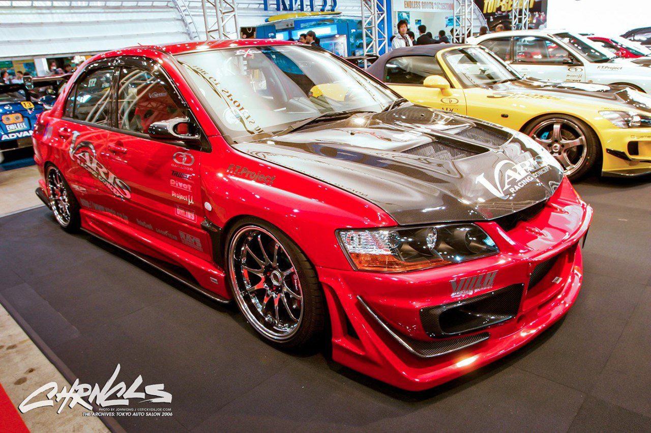 Varis '06 Super Taikyu Carbon Side Skirts With Under Section Mitsubishi Evo 2003-2005