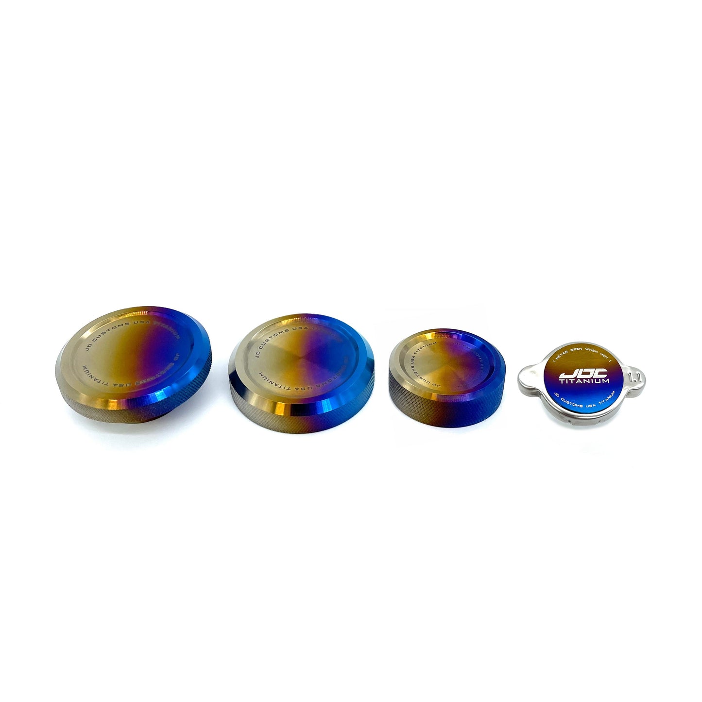 JDC Titanium Master Cap Set (Evo 8/9)