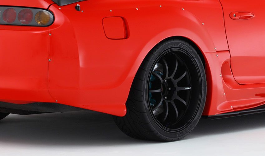 RIDOX CARBON REAR WIDE FENDER FOR 1993-2002 TOYOTA SUPRA