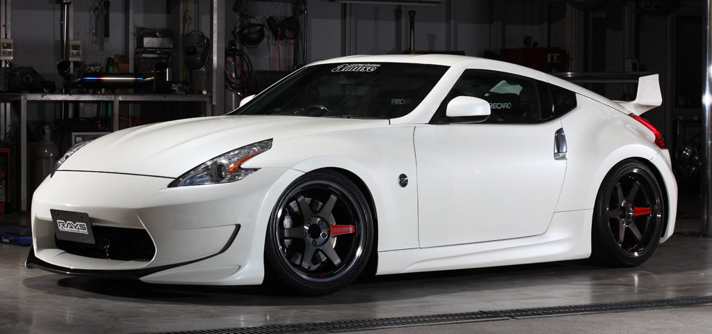 Volk Racing TE37 SL Wheel 17x9.5 5x114.3 28mm Pressed Graphite