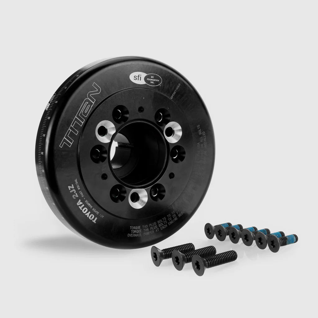 TITAN MOTORSPORTS CRANK DAMPER PULLEY V2 2JZ