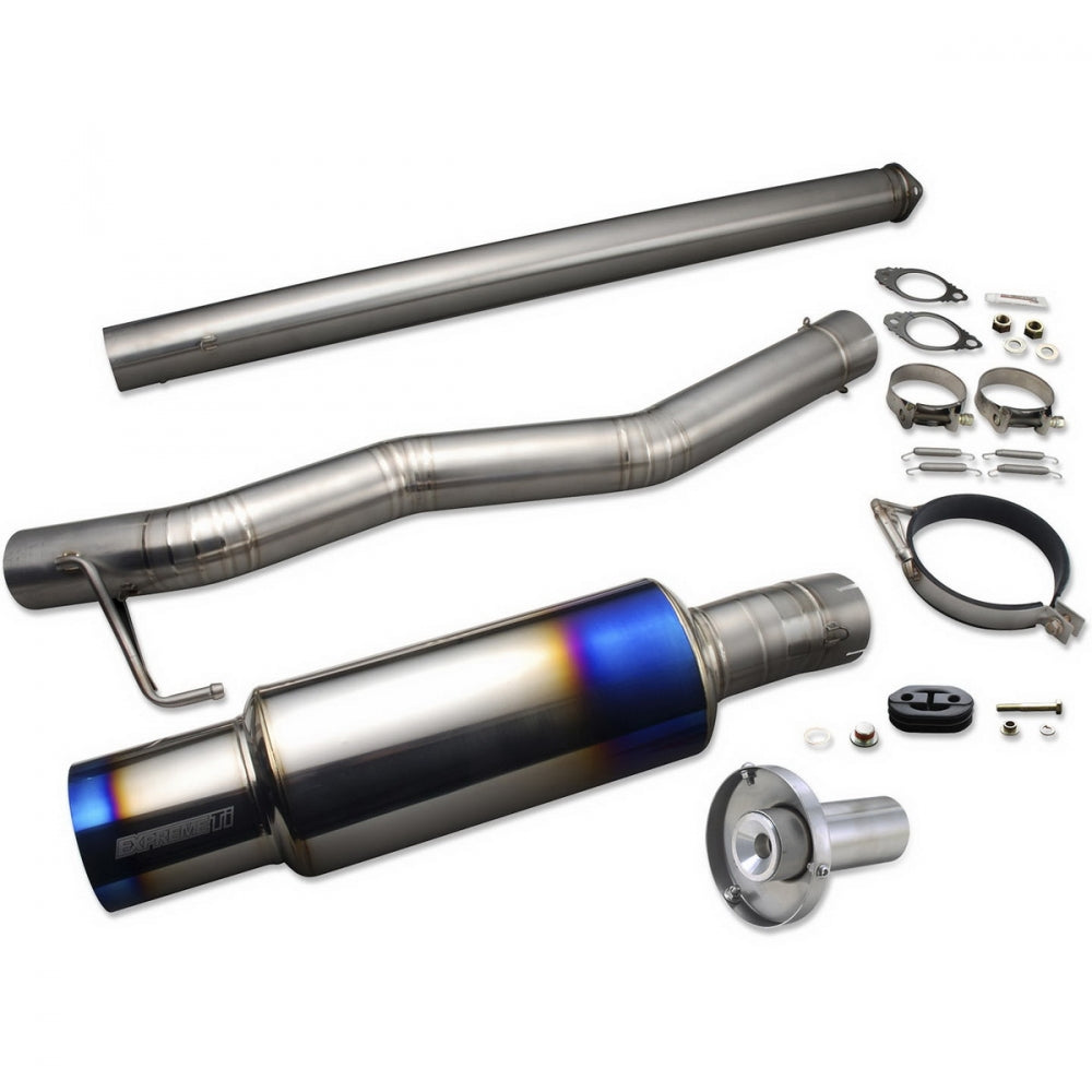 Tomei Expreme Ti Titanium Catback Exhaust System Mitsubishi Evolution VII - IX | 01-07 Jdm bumper exit