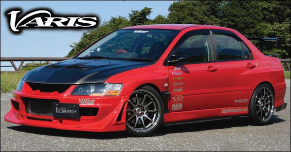 Varis '06 Super Taikyu Carbon Side Skirts With Under Section Mitsubishi Evo 2003-2005