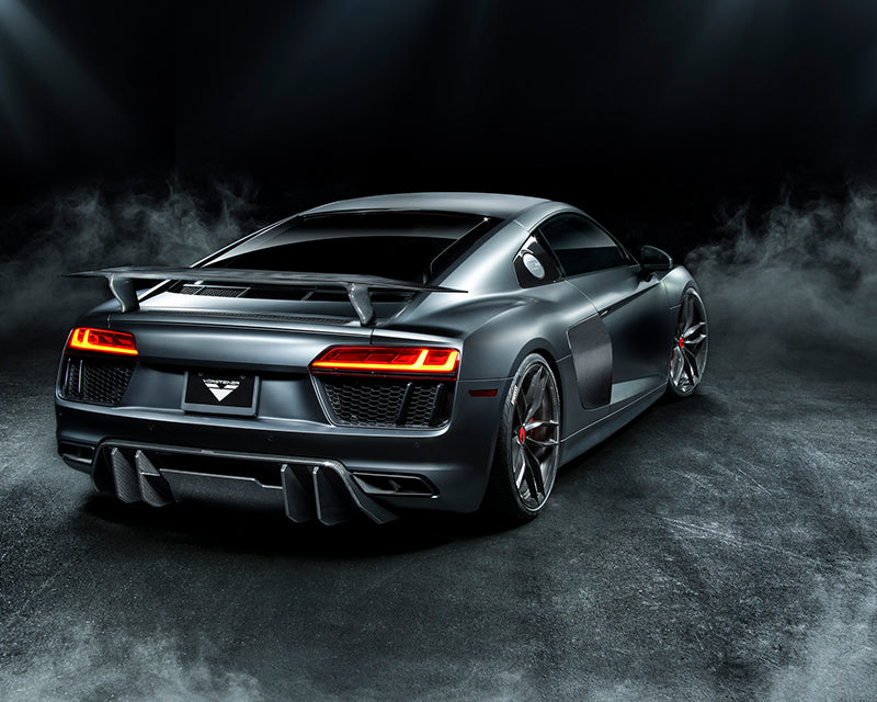 Vorsteiner VRS Aero Rear Diffuser Carbon Fiber 2x2 Glossy Audi R8 2017-2020