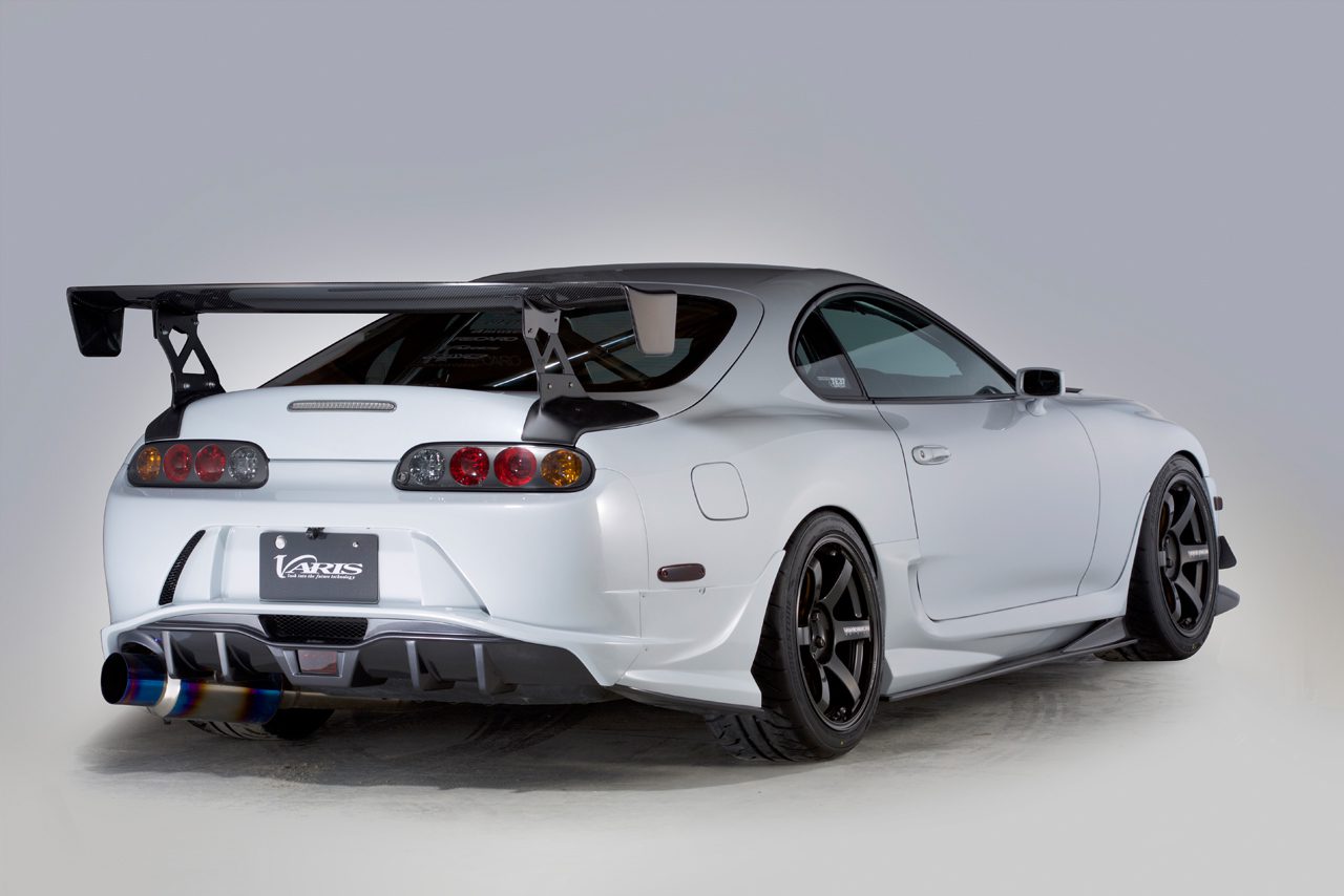 VARIS ALL CARBON EURO EDITION GT WING FOR JZA80 TOYOTA SUPRA