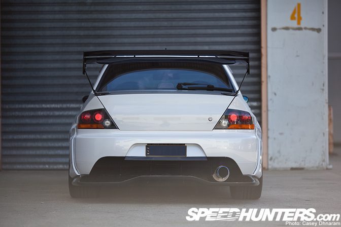 VOLTEX REAR UNDER TRAY FOR 2005-07 MITSUBISHI EVO IX