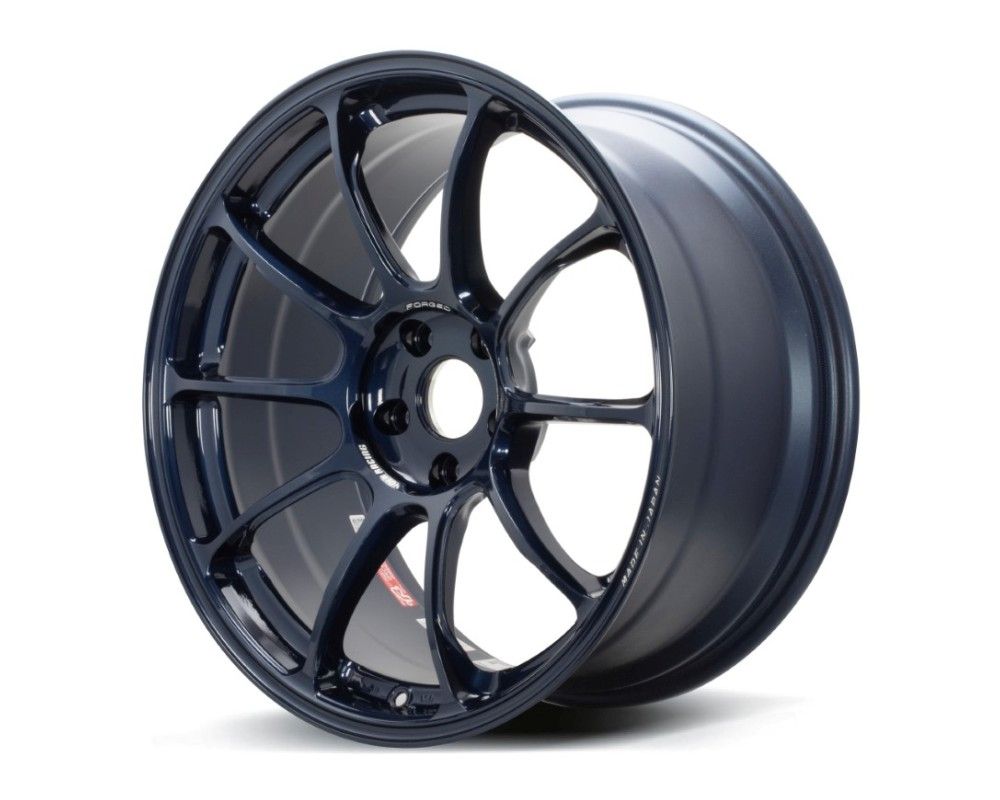 Volk Racing ZE40 Wheel 18x10.5 5x114.3 24mm Mag Blue- SET