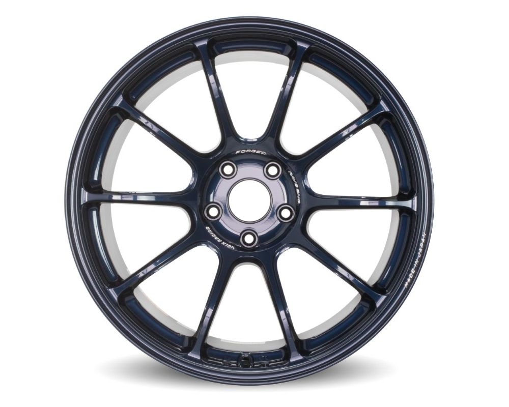 Volk Racing ZE40 Wheel 18x10.5 5x114.3 24mm Mag Blue- SET