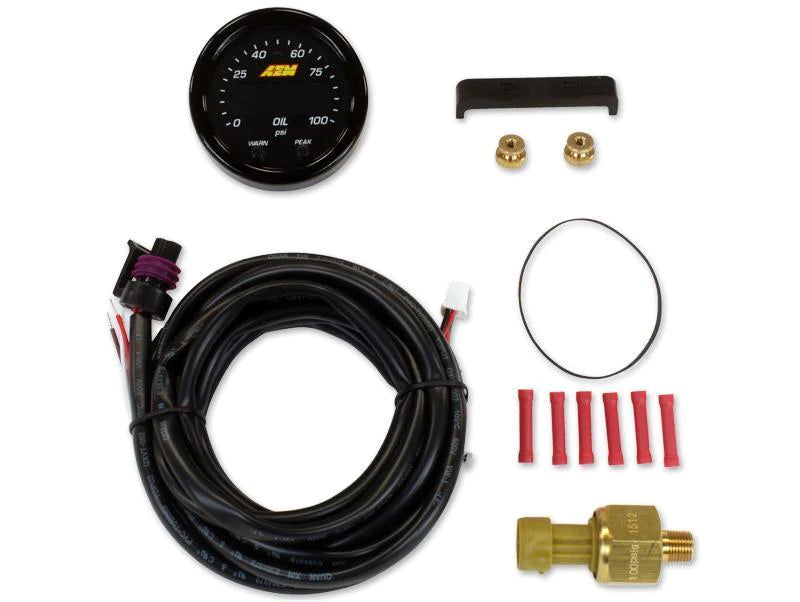 AEM Gauges X-Series Fuel/Oil Pressure Gauge