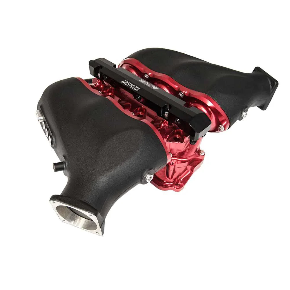 ALPHA Performance Cast Plenum/Billet Intake Manifold Standard Fuel Rail | 2009-2020 Nissan GT-R