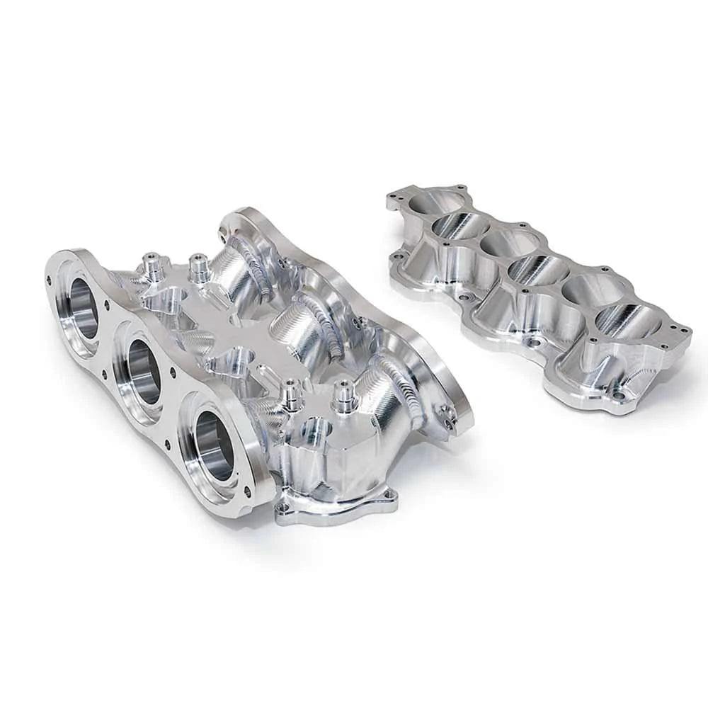 ALPHA Performance Cast Plenum/Billet Intake Manifold Standard Fuel Rail | 2009-2020 Nissan GT-R