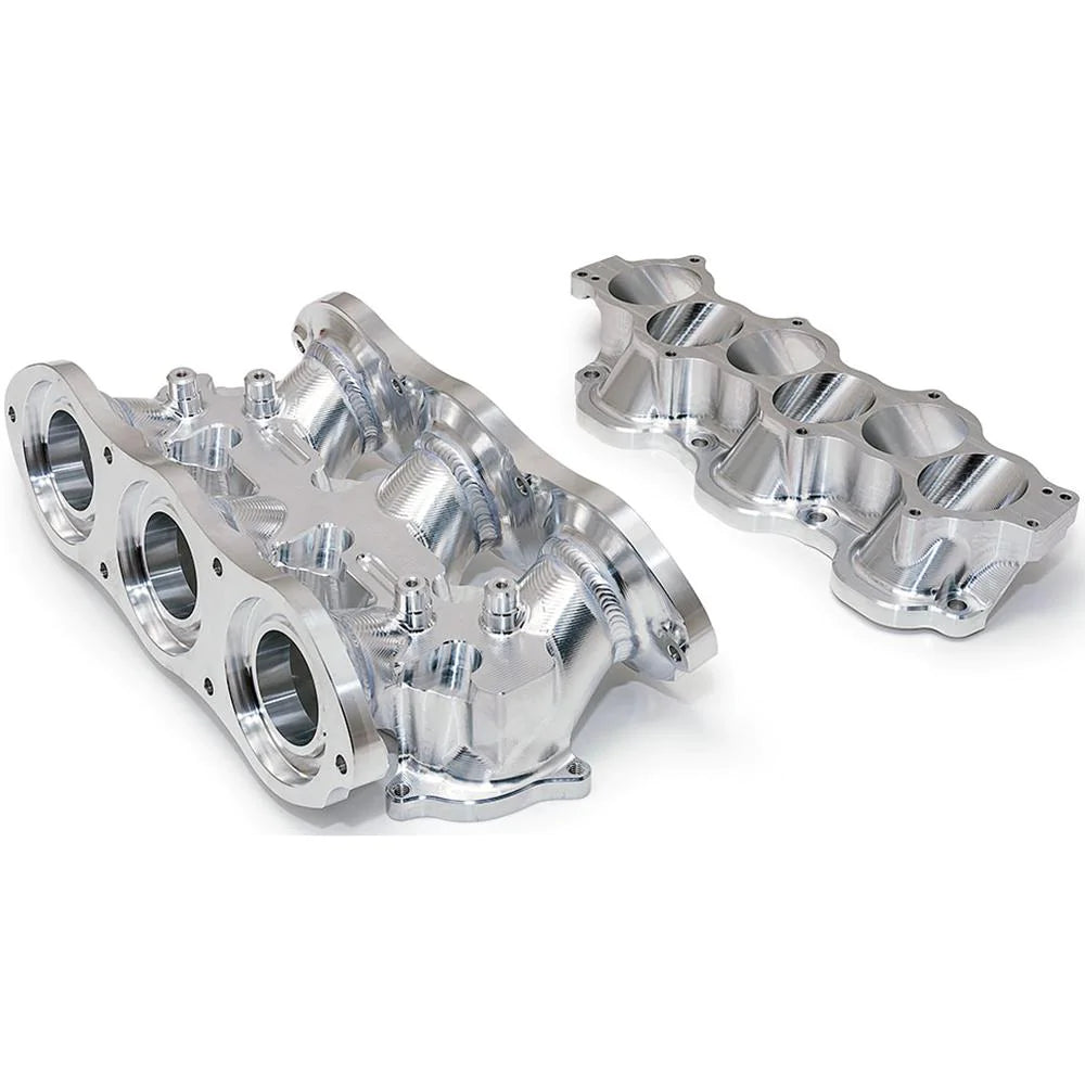 ALPHA Performance Carbon Fiber/Billet Intake Manifold Standard Fuel Rail | 2009-2020 Nissan GT-R