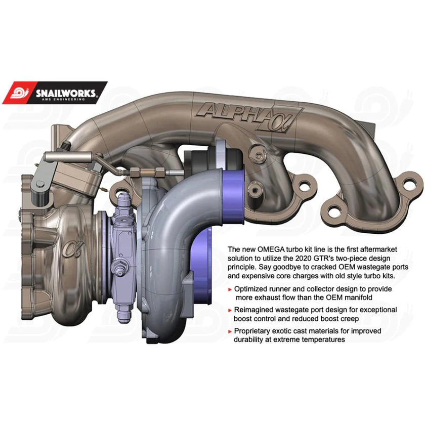 AMS Performance Omega 11 Turbo Kit Nissan GT-R 2009-2019